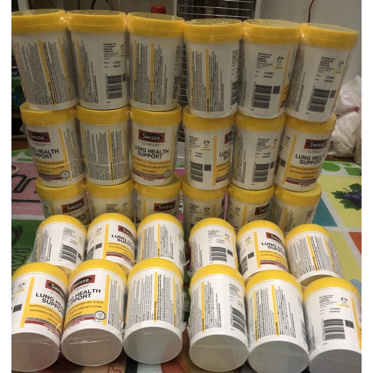 Date 2025  Thải Độc Phổi Swisse Lung Health Support 90 viên