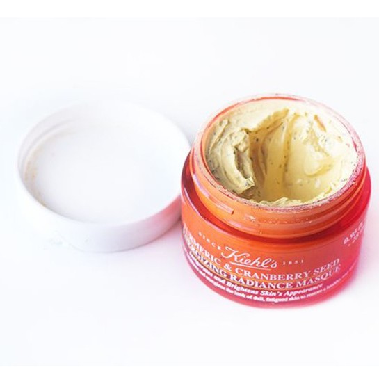 Mặt nạ Nghệ Kiehl's Turmeric &amp; Cranberry Seed Energizing Radiance Masque Kiehls (14ML)