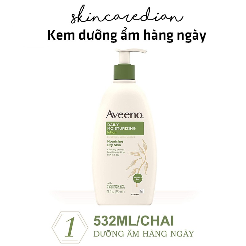 AVEENO - Kem dưỡng ẩm toàn thân Aveeno Daily Moisturizing Body Lotion 591ml
