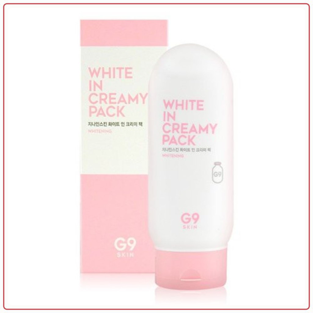 Kem Dưỡng Thể Trắng Da / 𝘍𝘳𝘦𝘦𝘴𝘩𝘪𝘱 / Kem Ủ Trắng Da Toàn Thân G9-Skin White In Creamy Pack Whitening 200ml