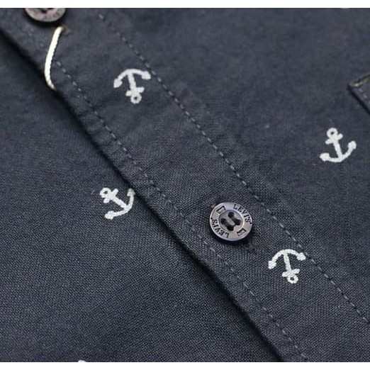 ÁO SƠ MI NAM HỌA TIẾT MỎ NEO | BigBuy360 - bigbuy360.vn