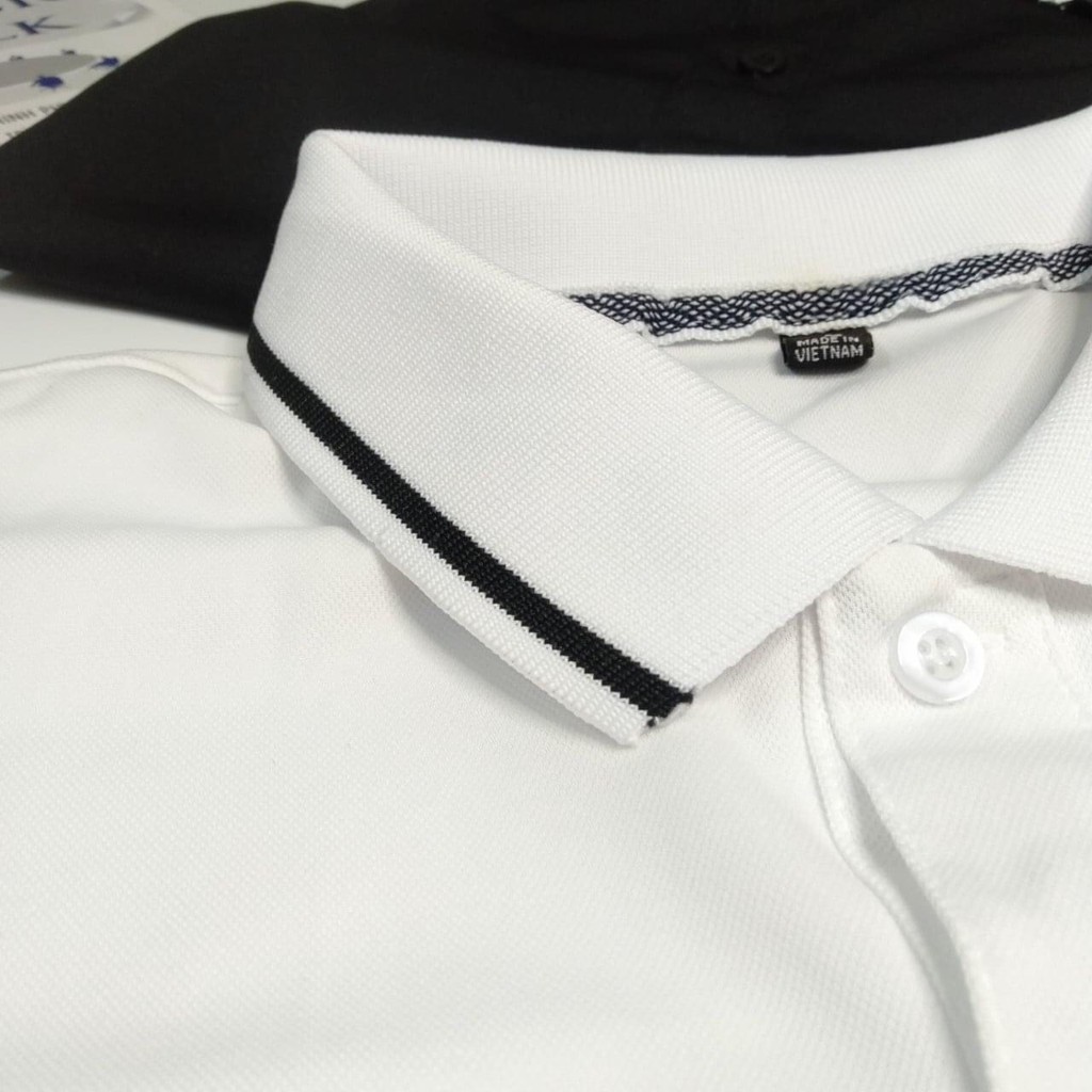Áo polo nam cao cấp cổ viền, áo thun nam ngắn tay bo viền năng động, Kiểu dáng áo phông nam ôm slimfit | BigBuy360 - bigbuy360.vn