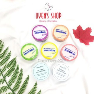 Phấn phủ bột Innisfree No Sebum/ Moisture/ Mentos Mineral Powder 5gr