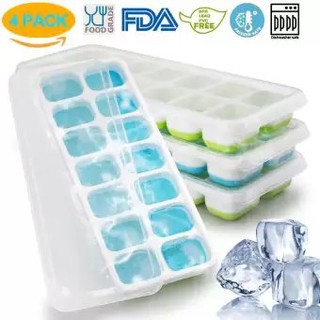 🏵️FREESHIP🏵️ Combo 5 Khay đá silicon có nắp đậy