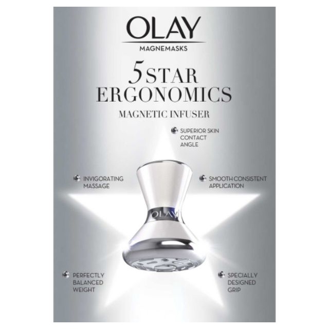 Máy Mát Xa Chống Lão Hóa Da Mặt - Đẩy tinh chất từ tính dưỡng da OLAY 7000