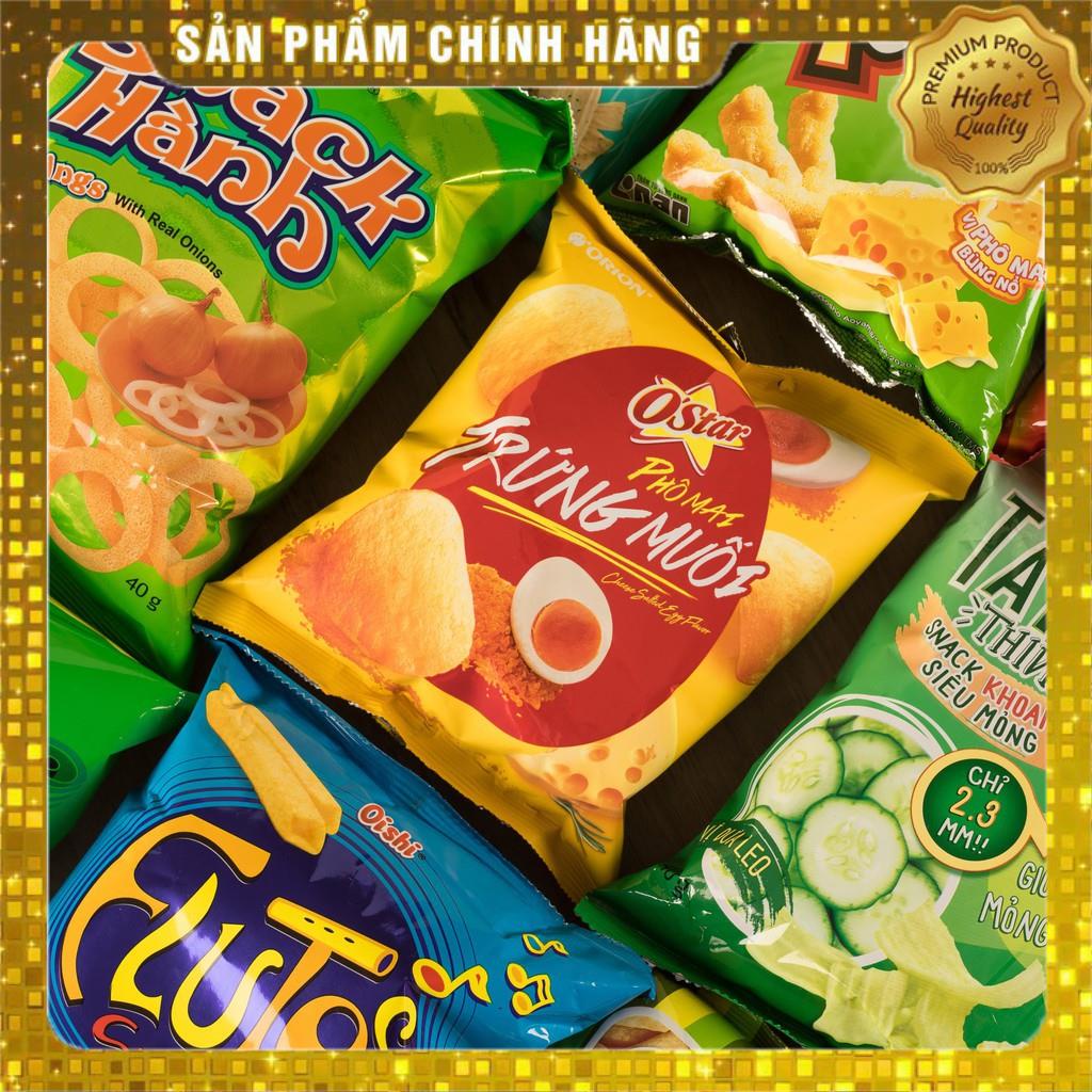 Bánh Snack Oishi® - Orion® nhiều loại đủ vị