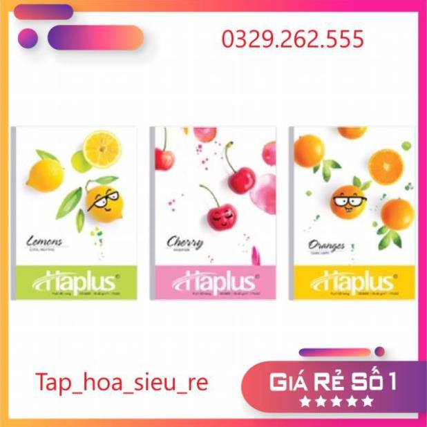 (Rẻ Vô địch) Set 10 Vở kẻ ngang 200 trang Haplus hàng công ty