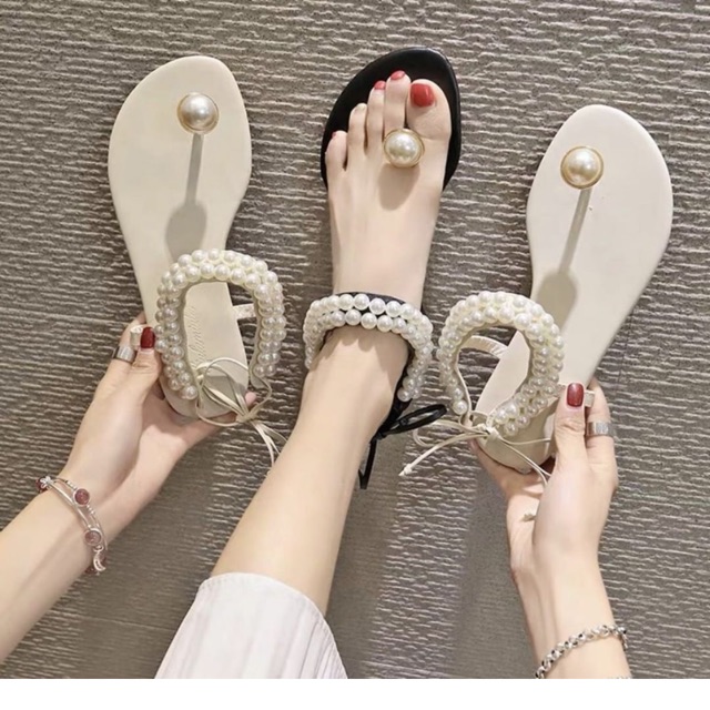 Dép nữ đen 37