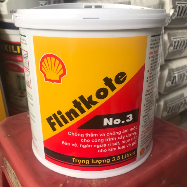 Shell Flinkote no3 lon 3,5 lít Sơn chống thấm Bitum