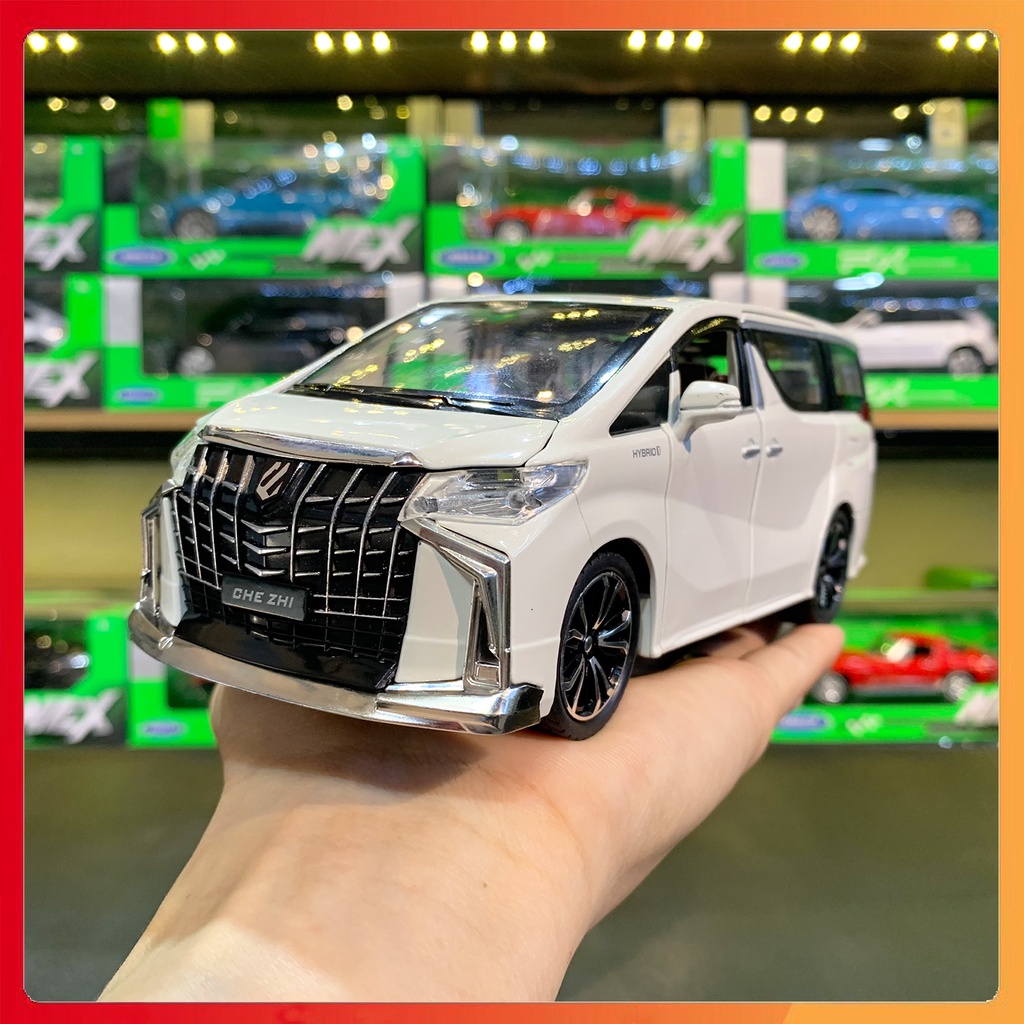 Mô hình xe Toyota Alphard tỉ lệ 1:24 CHEZHI