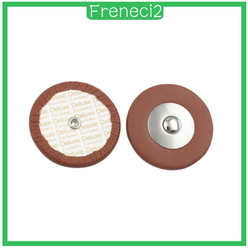 [FRENECI2] 28pcs Sax Leather Pads Replacement for Soprano Saxophone Accessory