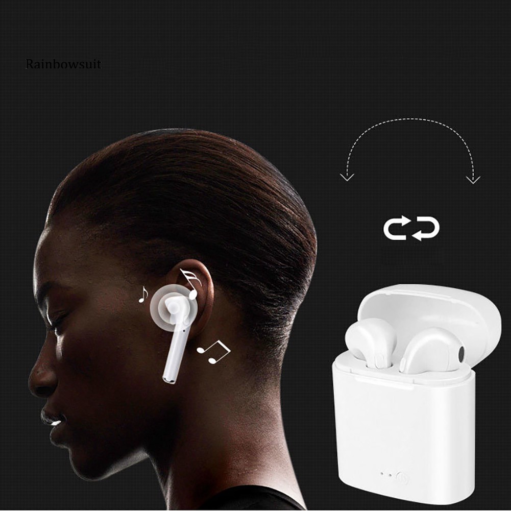 Tai nghe earbud âm thanh stereo Bluetooth không dây kiểu dáng thể thao