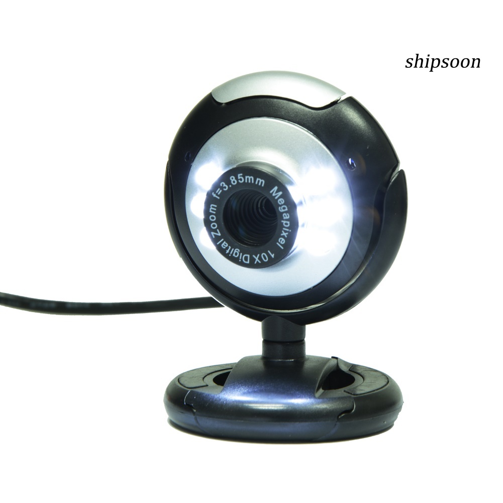 Webcam Ssn - Usb Hd 12.0mp 6 Led Có Mic Cho Máy Tính | BigBuy360 - bigbuy360.vn