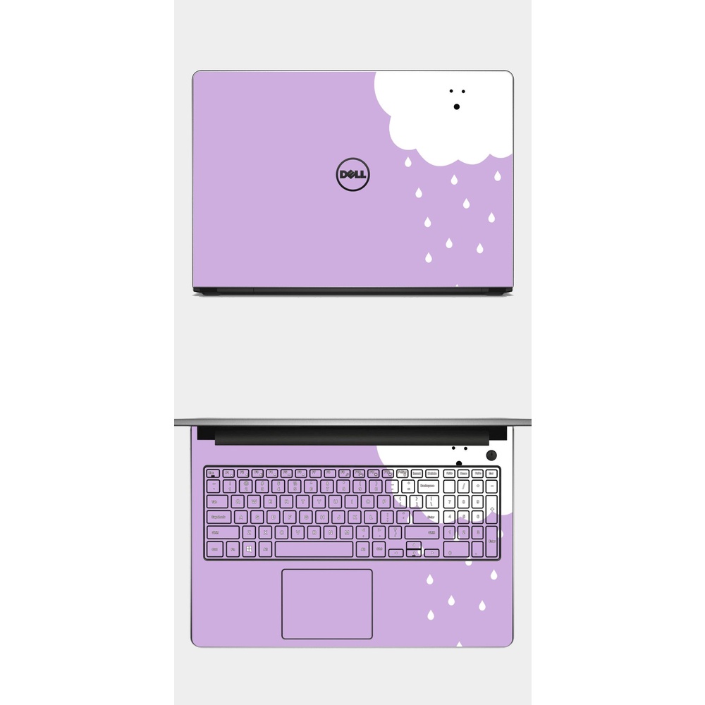 Dán bảo vệ Laptop in theo yêu cầu skin laptop đẹp combo dán laptop full 4 mặt