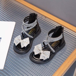 Dép sandal - sandal nơ đính đá cao cấp lấp lánh dễ thương, đủ size