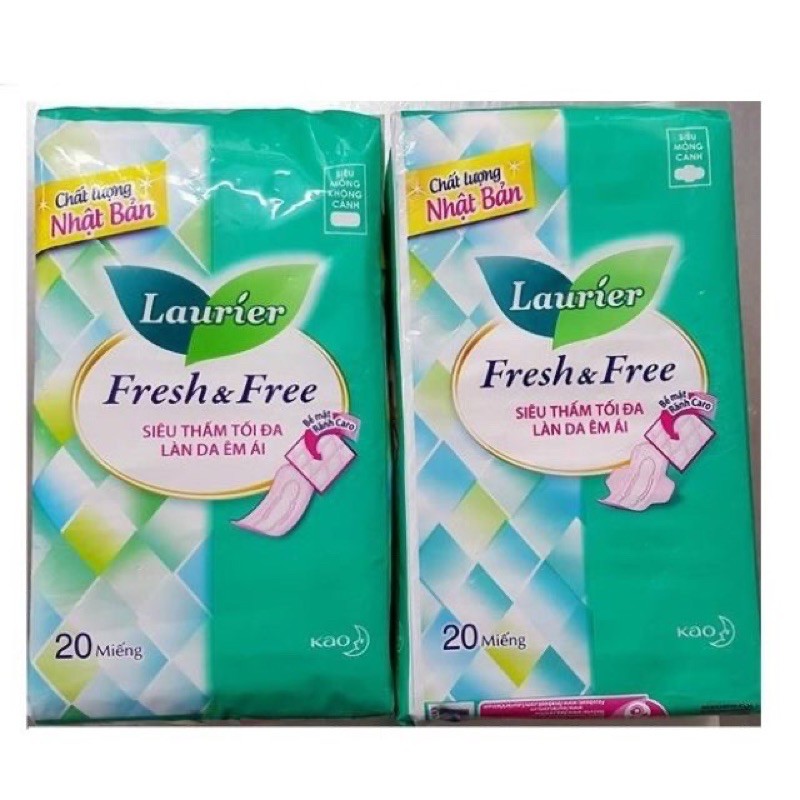 Băng vệ sinh Laurier mỏng