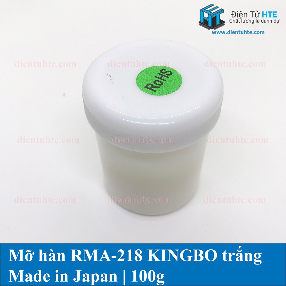 Mỡ hàn trắng Kingbo RMA-218 100g [HTE Quy Nhơn CN2]