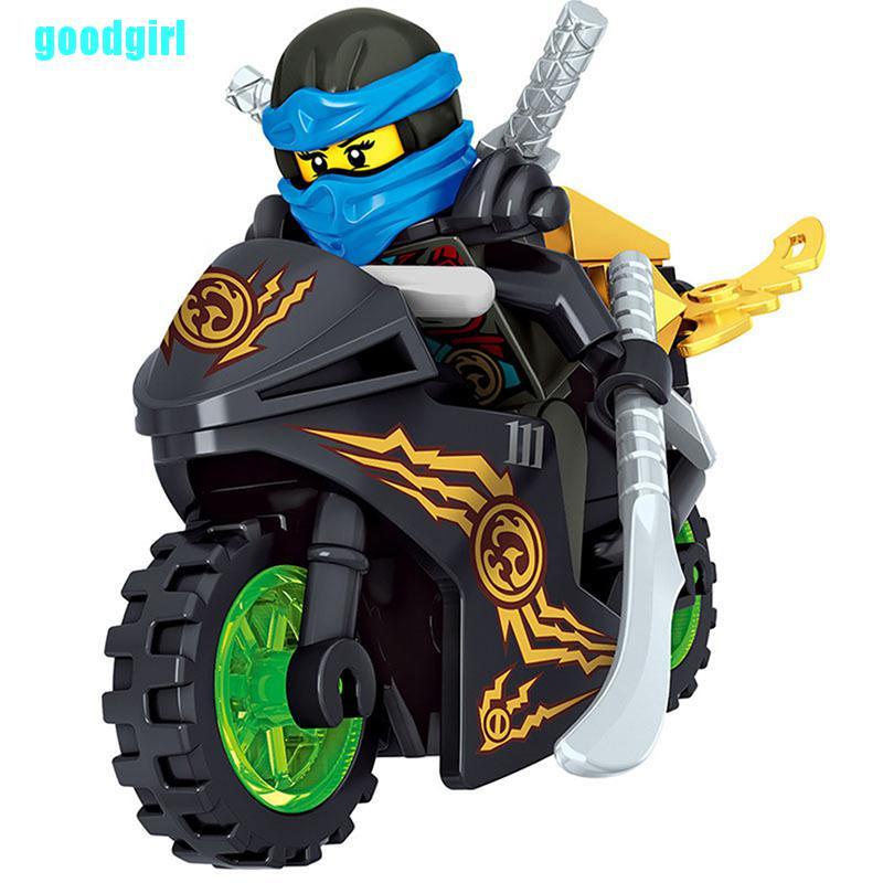 Set 8 Mô Hình Xe Mô Tô Đồ Chơi Lego