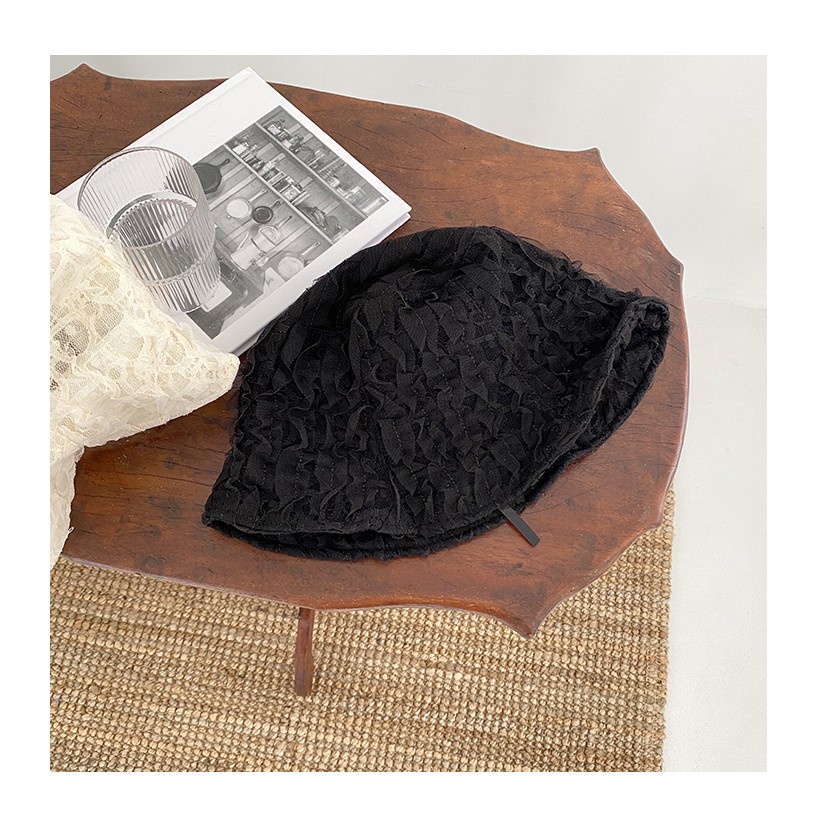 Nón tai bèo phối ren phong cách hàn quốc thời trang mùa hè cho nữ