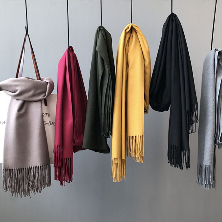 Khăng Choàng Cổ FREESHIP Khăn Dạ Len Quàng Cổ Nam Nữ Cao Cấp Nhiều Màu Khăn Cashmere . .