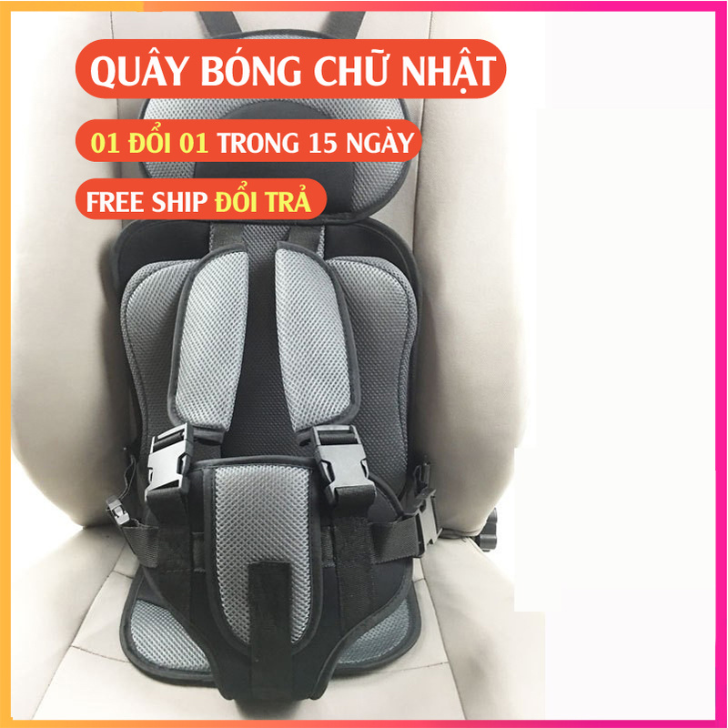Ghế ngồi xe hơi an toàn cho bé, cao cấp, êm ái, thoải mái cho bé [bảo hành 12 tháng]