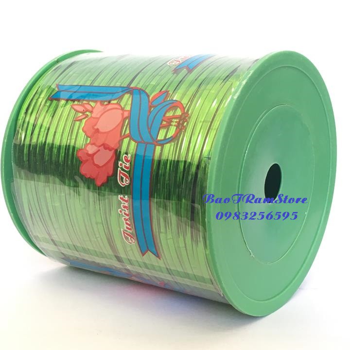 Dây kẽm kim tuyến các màu Twist tie cuộn 400g.