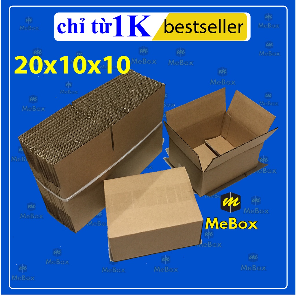 20x10x10 bộ 10 hộp carton