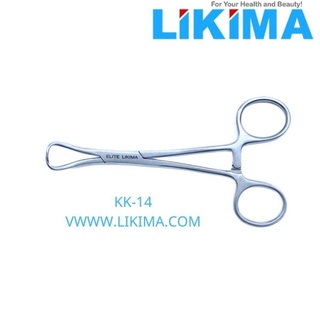 Kẹp khăn, săng mổ 14cm – kk-14 likima