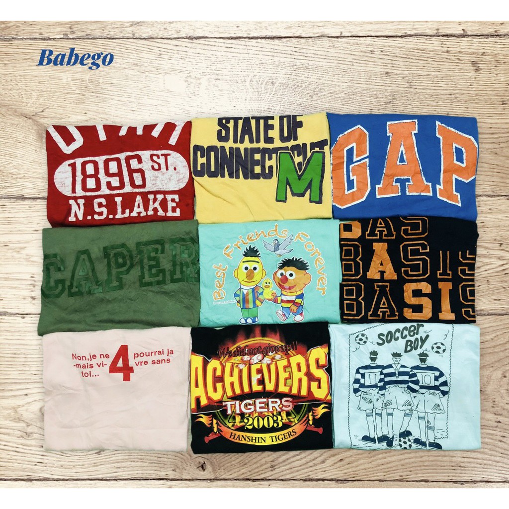 Áo thun cho bé trai 24-27kg