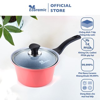 |chính hãng| quánh đúc vân đá ecoramic 18cm