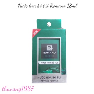Nước hoa bỏ túi Romano 18ml
