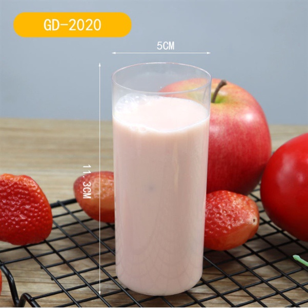 Ly nhựa PS tròn ốm cao 11.3cm - GD2020