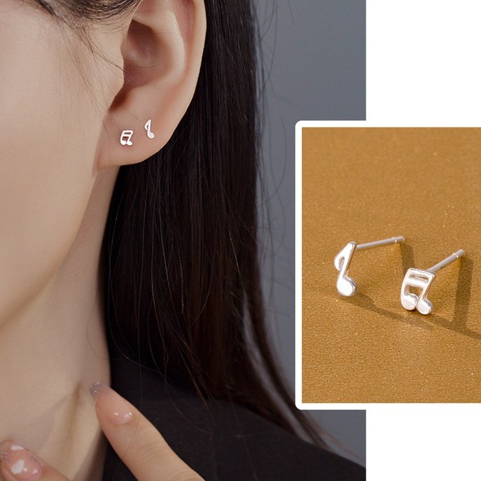 Khuyên tai nữ bông tai nữ bạc ta s999 set khuyên nhiều hình siêu xinh Cá jewelry