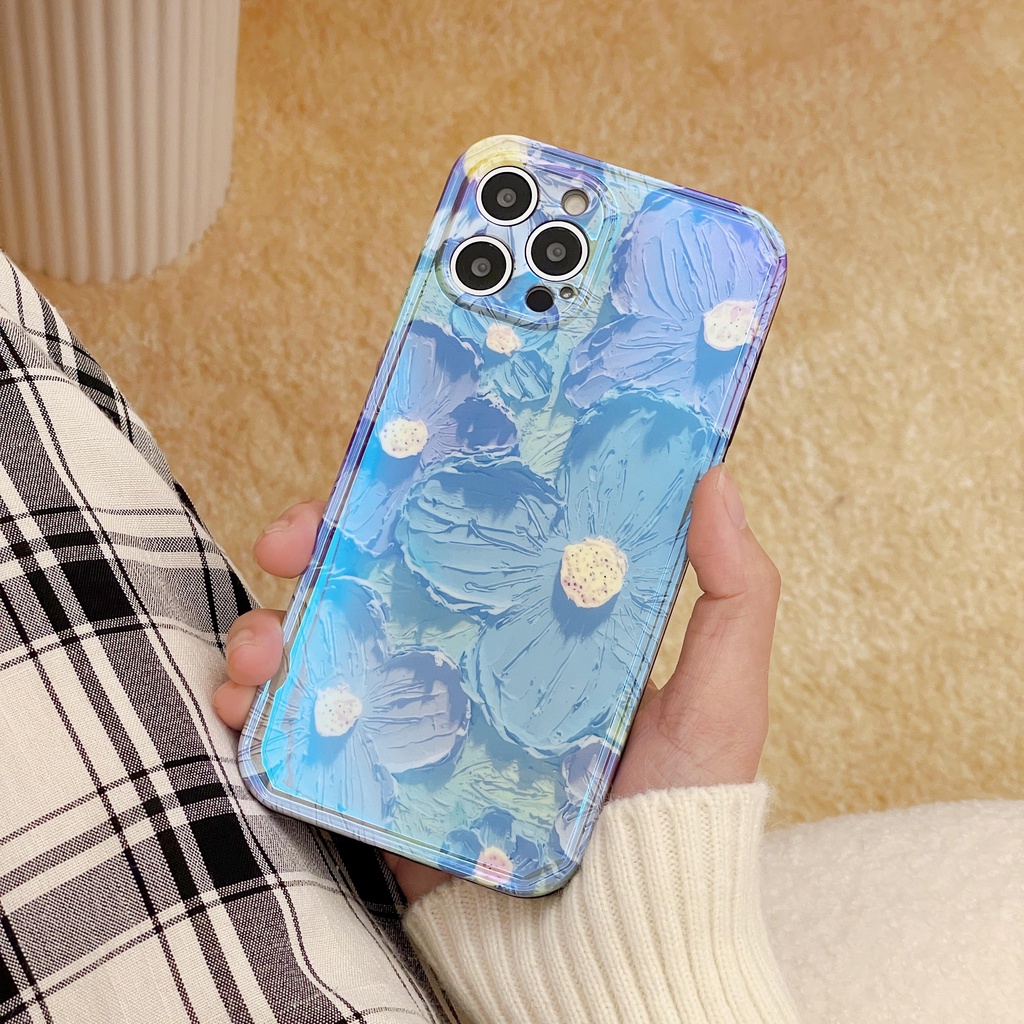 Ốp Điện Thoại In Hoa Cho iphone 13 Pro Max i13 13pro 11 Pro Max i11 iX Xs XR 7 plus 8 plus Xs Max 12Pro 12 Pro Max