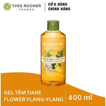 Sữa tắm/Gel Tắm Yves Rocher Tiare Flower & Ylang Ylang Sensual Bath And Shower Gel 400ml