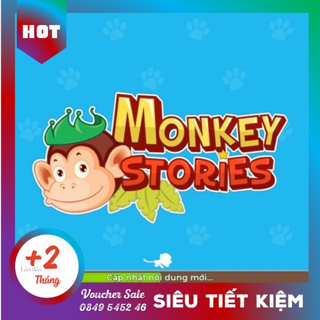 [Toàn quốc] Monkey Stories -Voucher Mã học phần mềm tiếng Anh