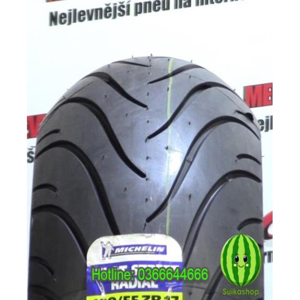 Vỏ Michelin Pilot Street Radial 120/70 R17 (58H) và 160/60 R17 (69H)