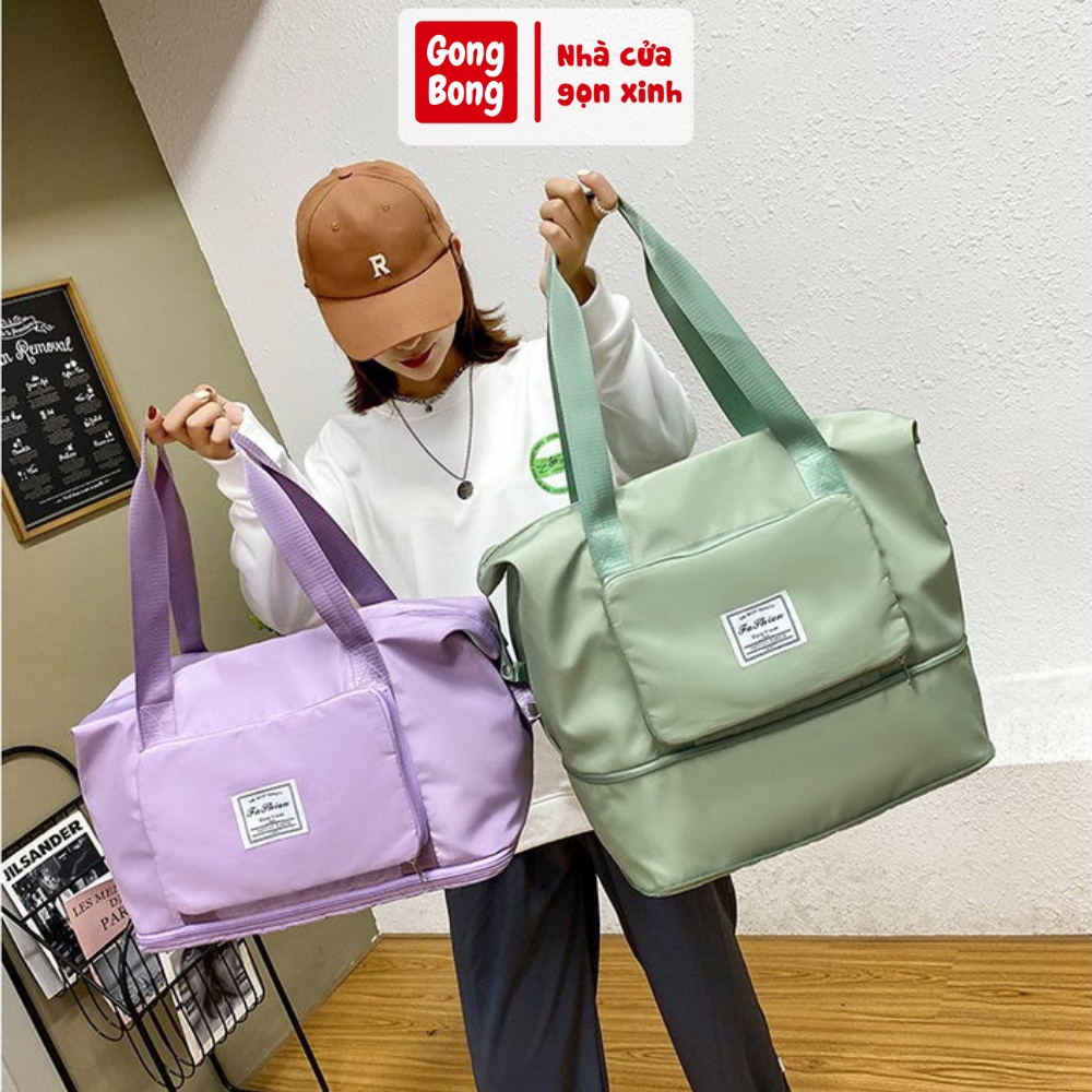 Túi xách du lịch gấp gọn chống thấm nước thời trang phù hợp đi du lịch đi biển đi chơi