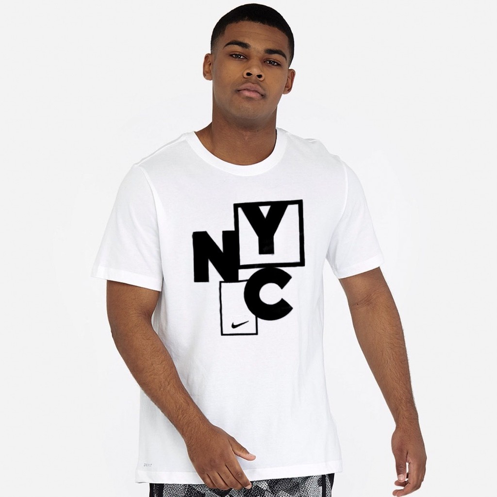 Áo Thun Cổ Tròn NYC Thun Cotton 4 Chiều Cao Cấp