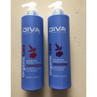 Dầu gội xả Diva argan 400ml