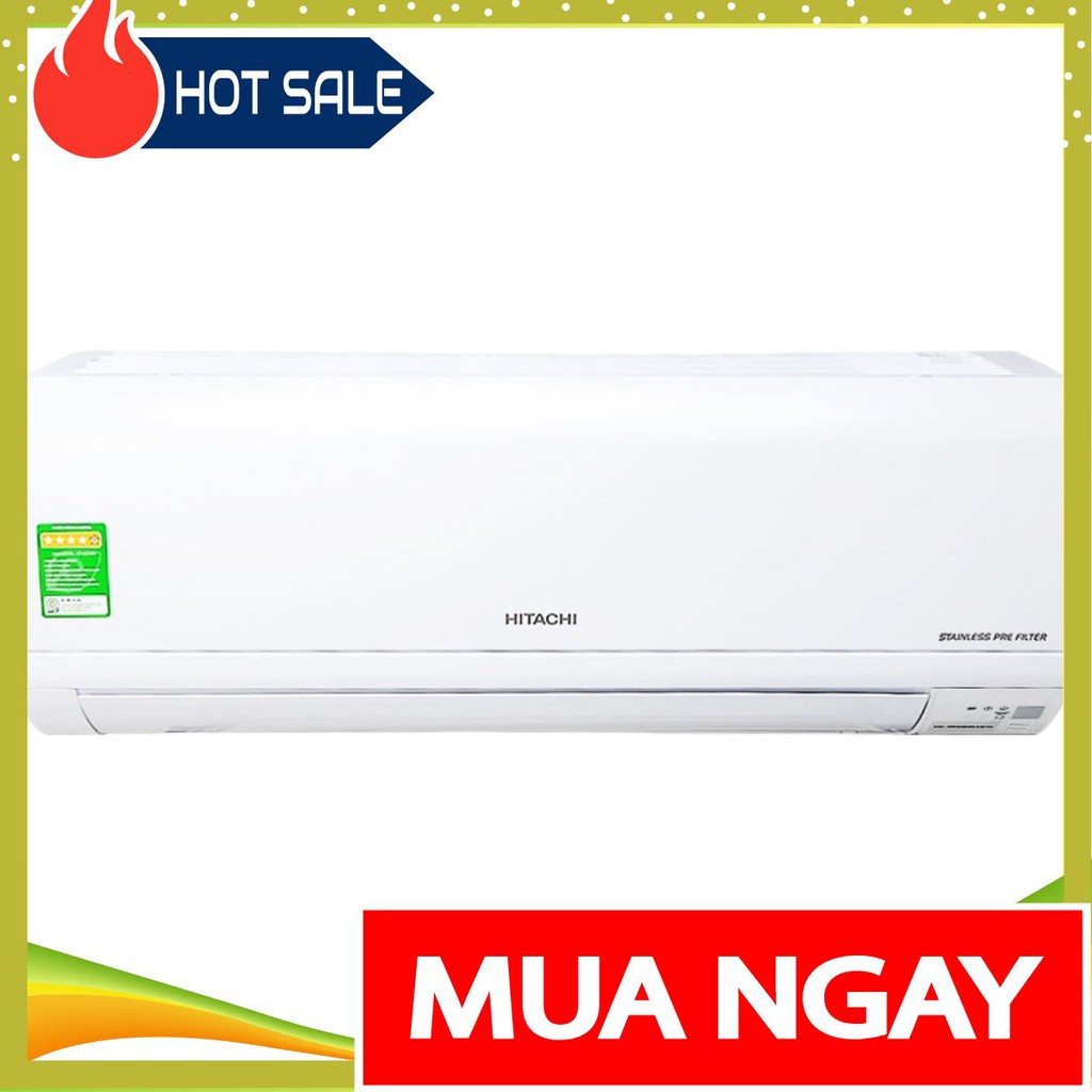 { GIÁ SỈ ) X10CGV - MIỄN PHÍ CÔNG LẮP ĐẶT - Máy lạnh Hitachi Inverter 1HP RAS-X10CGV