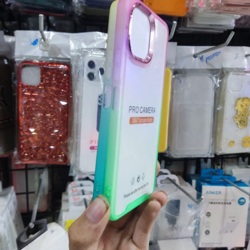 Ốp điện thoại Xiaomi 11 lite dẻo màu lưng trong