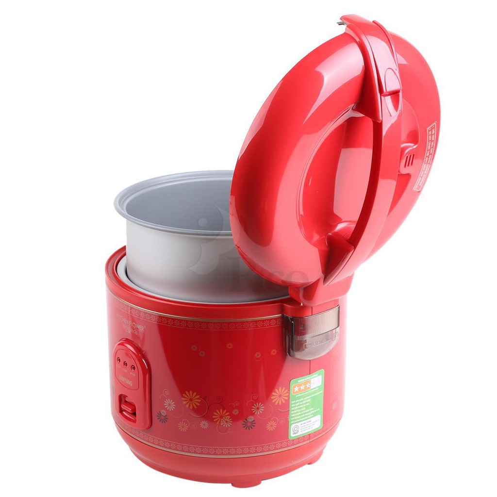 NỒI CƠM ĐIỆN COOKIN KCJ-10R 1.8L 730W (Đỏ) - Bảo hành 12 tháng