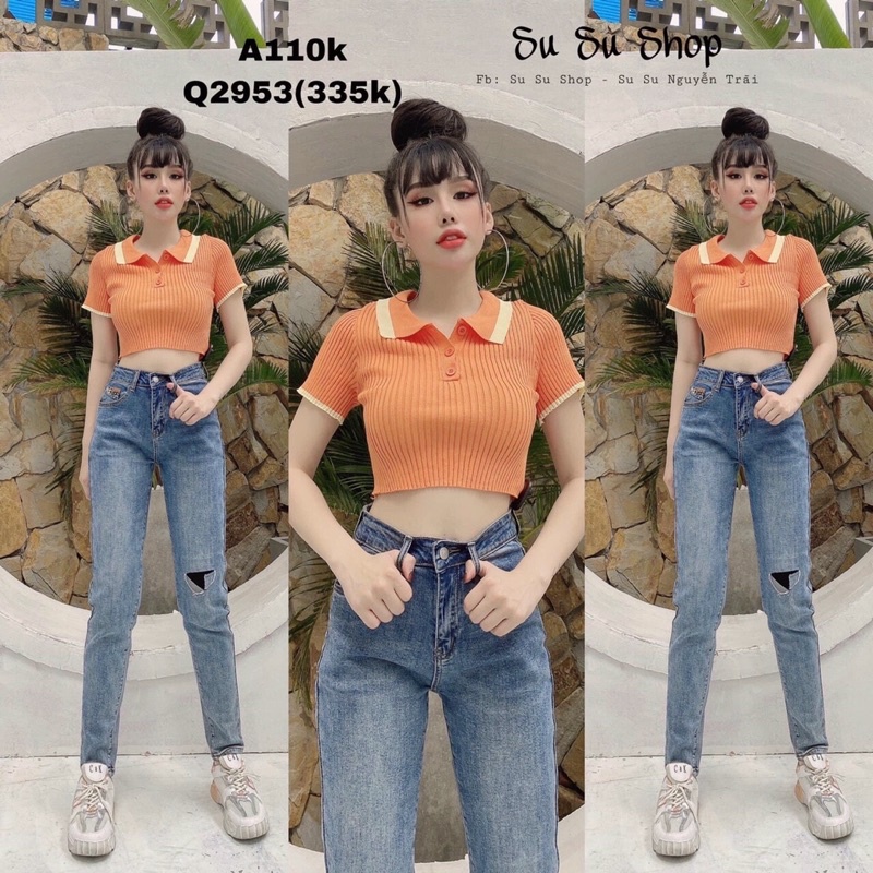 Áo len cổ viền 5 màu | BigBuy360 - bigbuy360.vn