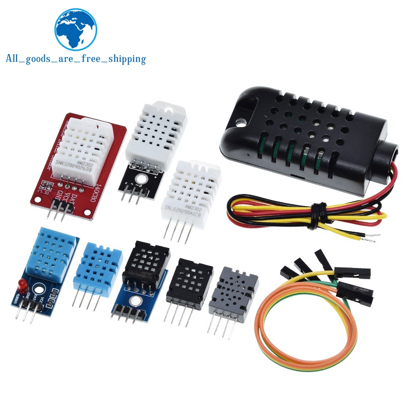 Bộ Cảm Biến Nhiệt Độ / Độ Ẩm Kỹ Thuật Số DHT11 DHT22 AM2302 AM2301 AM2320 MW33 DIY Cho Arduino