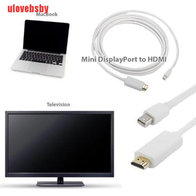 Cáp Chuyển Đổi Cổng Mini Sang Hdmi Tv Av Hdtv Cho Mac Macbook Pro