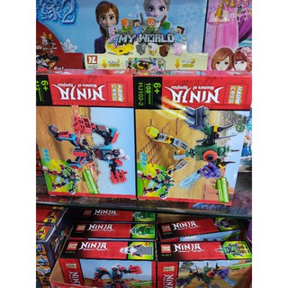 Lắp ráp Lego ninja.