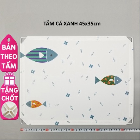 Tấm Ghép Nhựa (nhiều màu) 45x35cm Dùng Cho Tủ Ghép, Làm Quây Chuồng Thú Cưng, Chó, Mèo (TẶNG Kèm Chốt Nối)