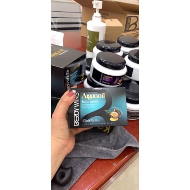 SIÊU PHỤC HỒI TÓC NÁT ARGANOIL HAIR MASK BERDYWIN 500ML | BigBuy360 - bigbuy360.vn