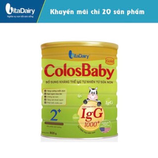 Sữa colosbaby gold 1000igg 2+ 800g date mới